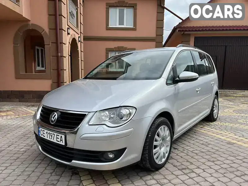 Мінівен Volkswagen Touran 2009 1.9 л. Автомат обл. Чернівецька, Хотин - Фото 1/21