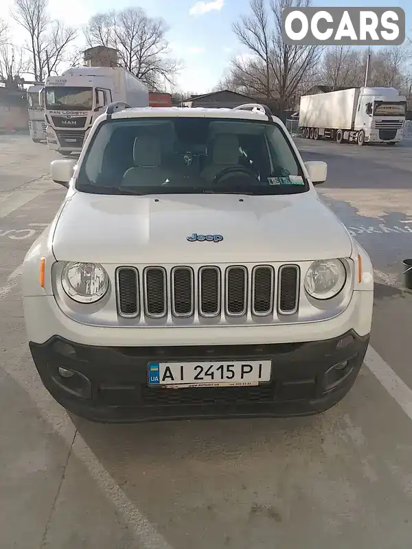 Позашляховик / Кросовер Jeep Renegade 2015 2.4 л. Автомат обл. Київська, Бориспіль - Фото 1/21