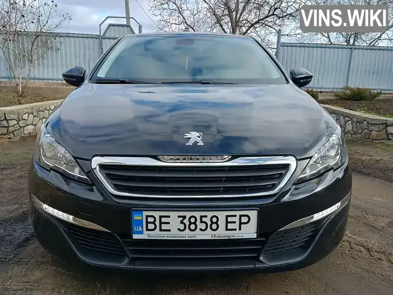 Універсал Peugeot 308 2015 1.56 л. Ручна / Механіка обл. Миколаївська, Первомайськ - Фото 1/16