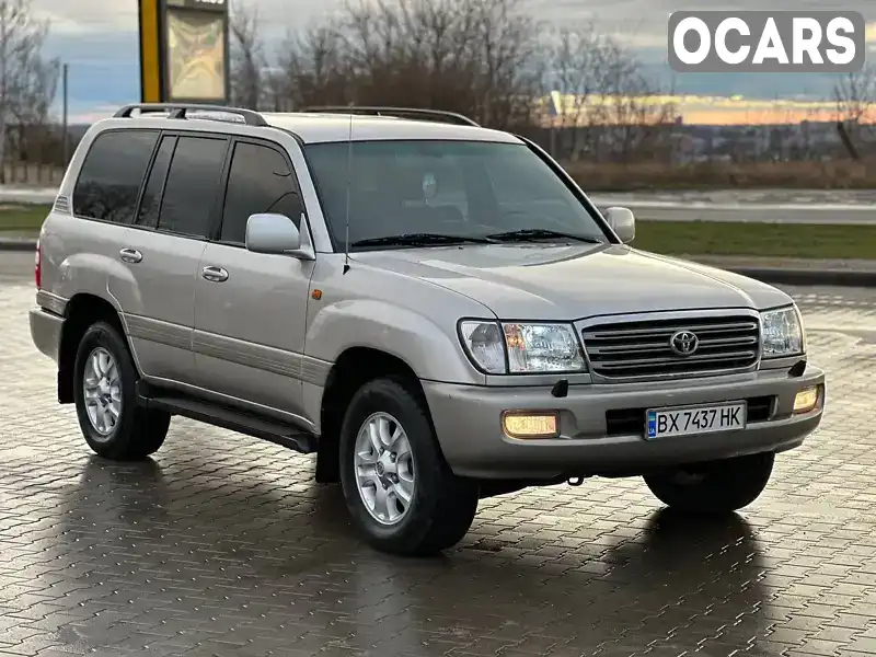 Позашляховик / Кросовер Toyota Land Cruiser 2004 4.16 л. Автомат обл. Хмельницька, Хмельницький - Фото 1/21