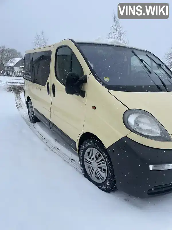 Мінівен Opel Vivaro 2004 1.9 л. Ручна / Механіка обл. Волинська, Камінь-Каширський - Фото 1/12