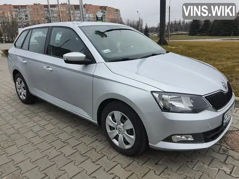 Універсал Skoda Fabia 2016 1.42 л. Ручна / Механіка обл. Черкаська, Черкаси - Фото 1/20