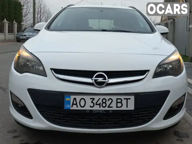 Універсал Opel Astra 2014 1.7 л. Ручна / Механіка обл. Закарпатська, Ужгород - Фото 1/16