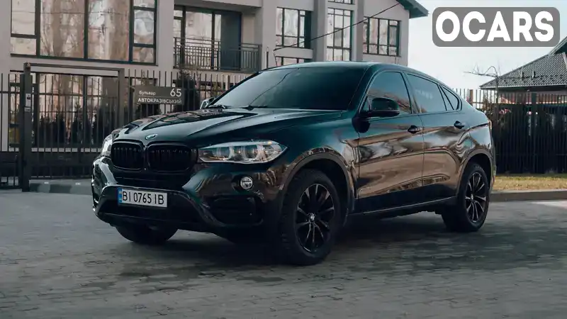 Позашляховик / Кросовер BMW X6 2015 2.98 л. Автомат обл. Полтавська, Полтава - Фото 1/21