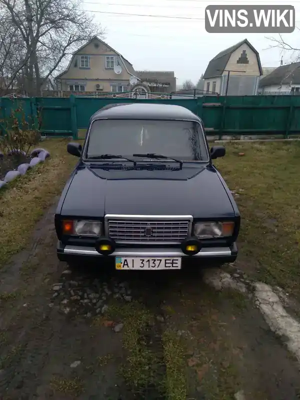 Седан ВАЗ / Lada 2107 2005 1.45 л. Ручна / Механіка обл. Київська, Тетіїв - Фото 1/14