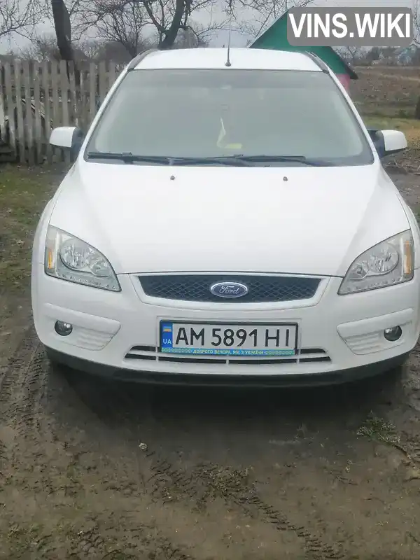 Універсал Ford Focus 2007 1.39 л. Ручна / Механіка обл. Житомирська, Звягель - Фото 1/9