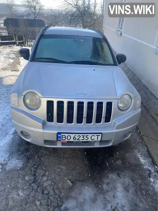 Позашляховик / Кросовер Jeep Compass 2009 2.36 л. обл. Тернопільська, Тернопіль - Фото 1/3