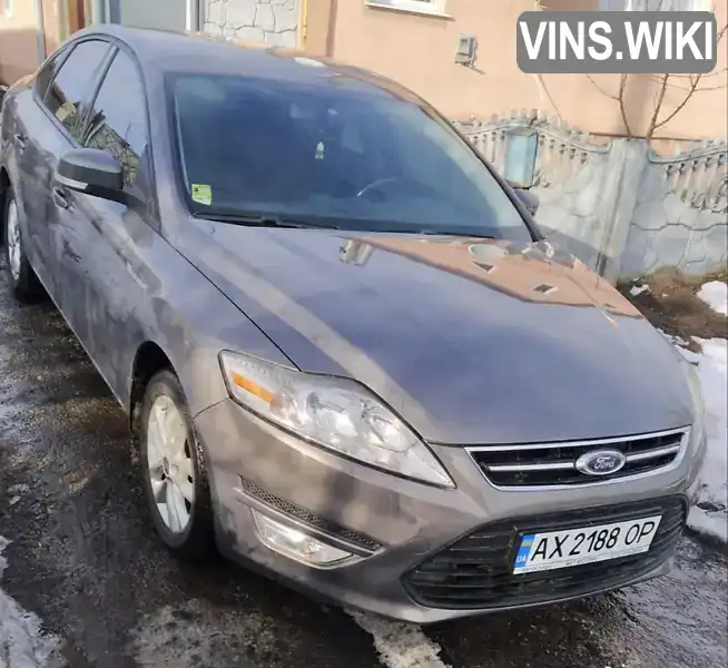 Седан Ford Mondeo 2011 1.6 л. Ручна / Механіка обл. Харківська, Харків - Фото 1/16