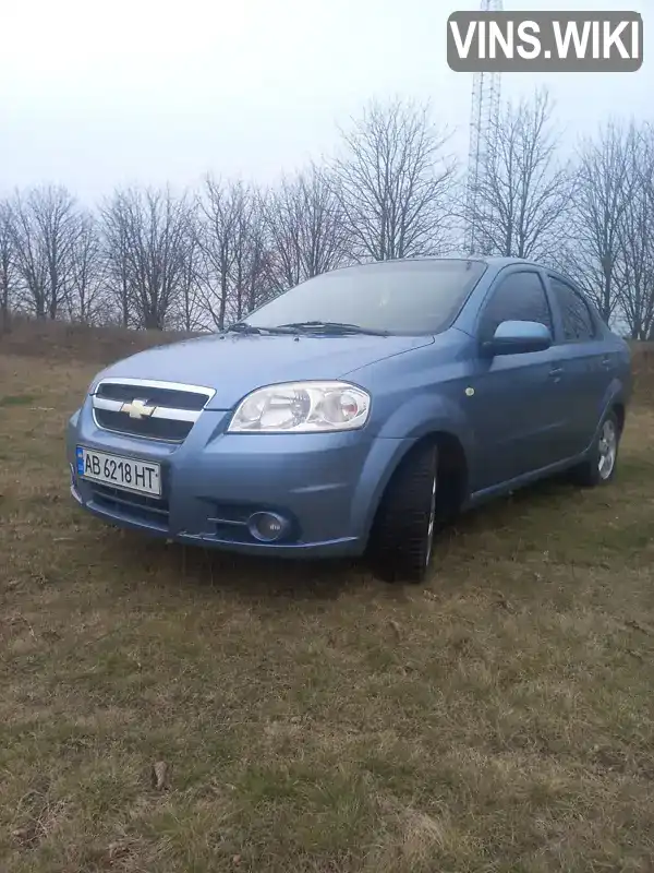 Седан Chevrolet Aveo 2007 1.4 л. Ручна / Механіка обл. Вінницька, Теплик - Фото 1/14