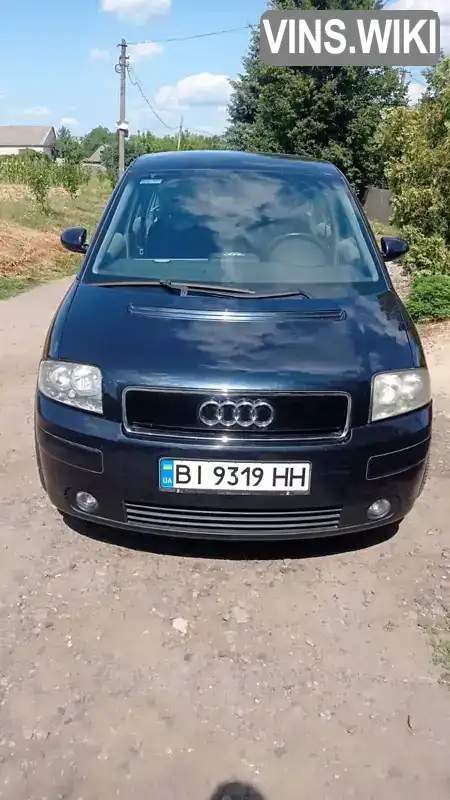 Хетчбек Audi A2 2002 1.6 л. Ручна / Механіка обл. Полтавська, Полтава - Фото 1/12