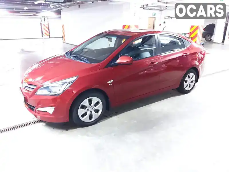 Седан Hyundai Solaris 2016 1.6 л. Автомат обл. Київська, Київ - Фото 1/21