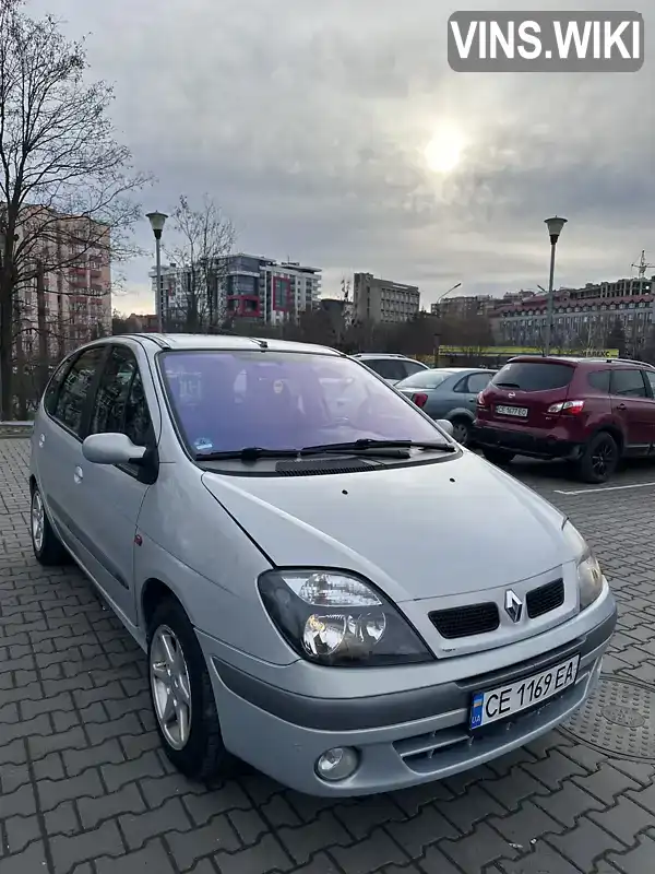 Мінівен Renault Scenic 2003 1.6 л. Ручна / Механіка обл. Чернівецька, Чернівці - Фото 1/21