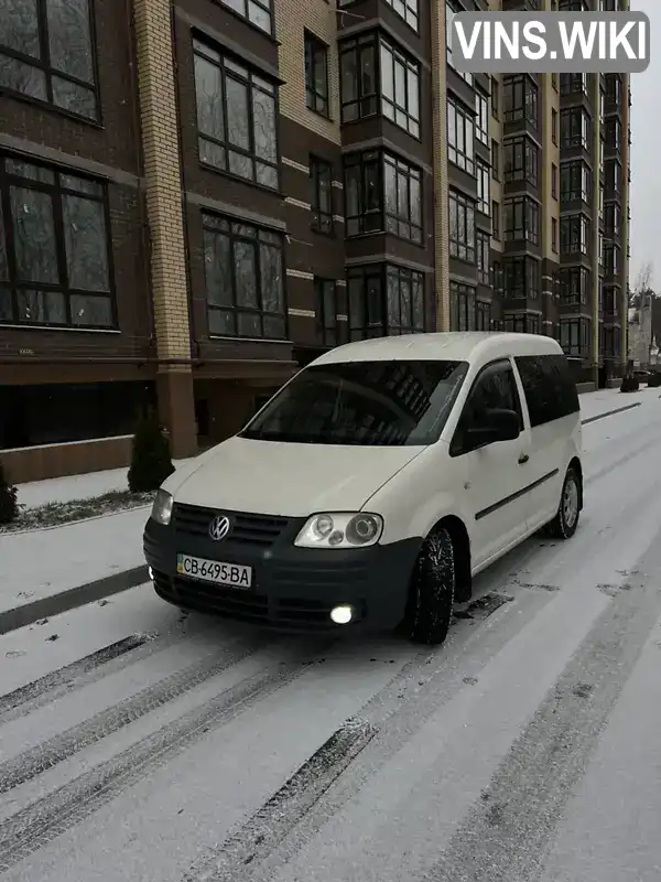 Мінівен Volkswagen Caddy 2009 1.9 л. Ручна / Механіка обл. Чернігівська, Чернігів - Фото 1/9