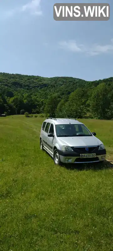 Універсал Dacia Logan 2008 1.6 л. Ручна / Механіка обл. Закарпатська, Тячів - Фото 1/12