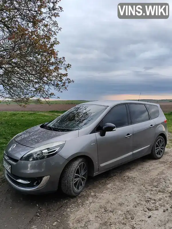 Мінівен Renault Grand Scenic 2012 1.6 л. Ручна / Механіка обл. Тернопільська, Тернопіль - Фото 1/21