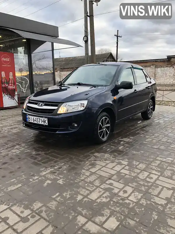 Седан ВАЗ / Lada 2190 Granta 2013 1.6 л. Ручна / Механіка обл. Київська, Іванків - Фото 1/21