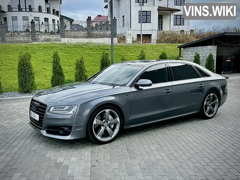 Седан Audi A8 2016 3.99 л. Автомат обл. Рівненська, Рівне - Фото 1/21