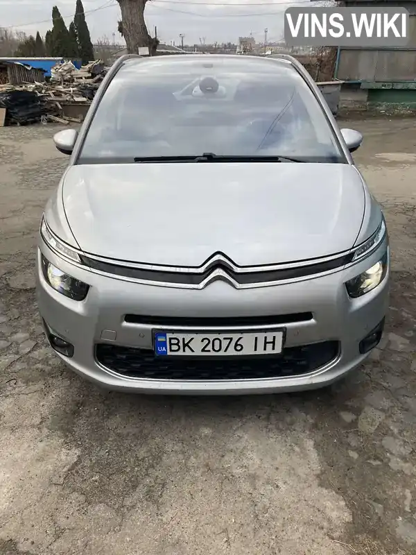 Мікровен Citroen C4 Picasso 2016 2 л. Автомат обл. Рівненська, Рівне - Фото 1/8