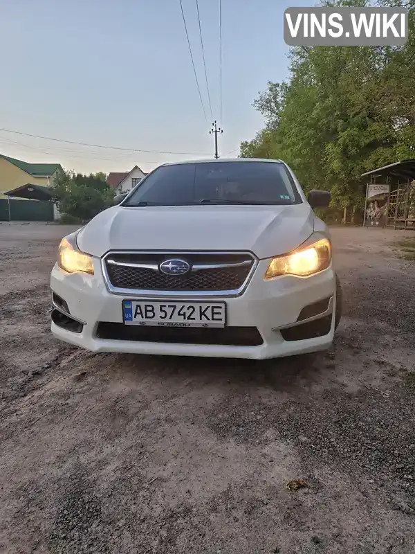 Хетчбек Subaru Impreza 2015 2 л. Ручна / Механіка обл. Вінницька, Вінниця - Фото 1/13