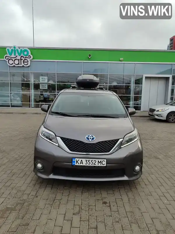 Мінівен Toyota Sienna 2015 null_content л. обл. Київська, Київ - Фото 1/12