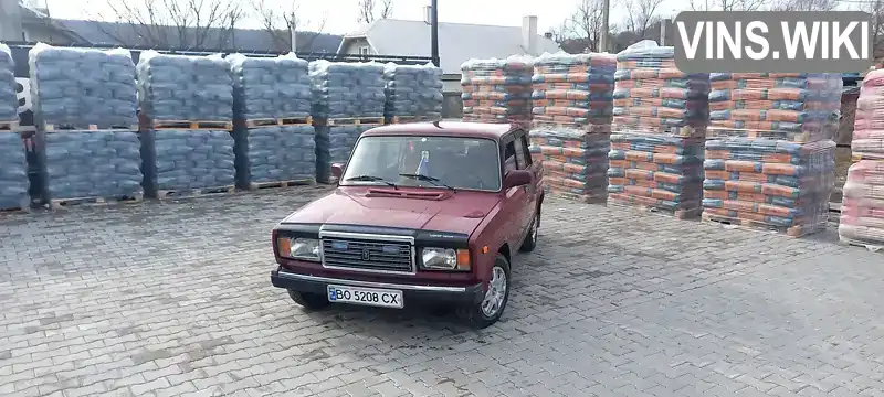 Седан ВАЗ / Lada 2107 2002 1.5 л. Ручна / Механіка обл. Тернопільська, Тернопіль - Фото 1/9