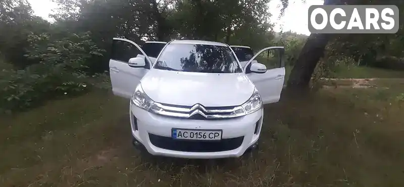 Позашляховик / Кросовер Citroen C4 Aircross 2015 1.56 л. Ручна / Механіка обл. Волинська, Нововолинськ - Фото 1/21