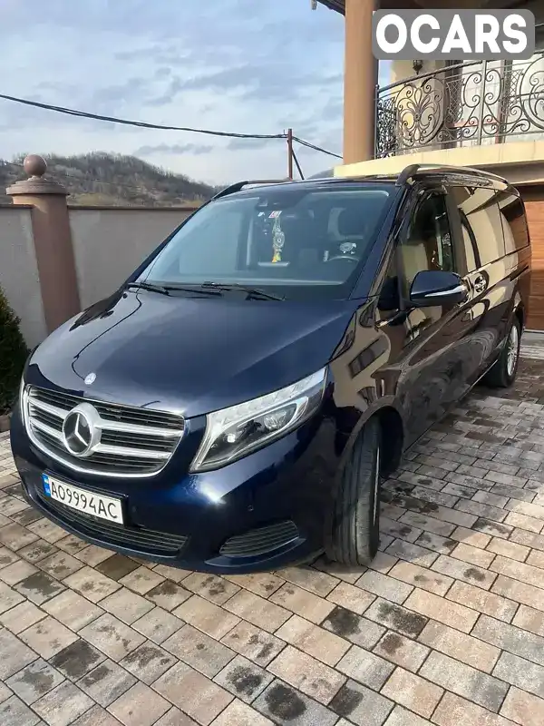 Мінівен Mercedes-Benz V-Class 2014 2.14 л. Автомат обл. Закарпатська, Тячів - Фото 1/19