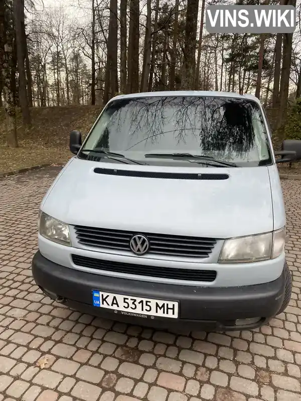 Мінівен Volkswagen Transporter 2003 2.5 л. Ручна / Механіка обл. Львівська, Дрогобич - Фото 1/14