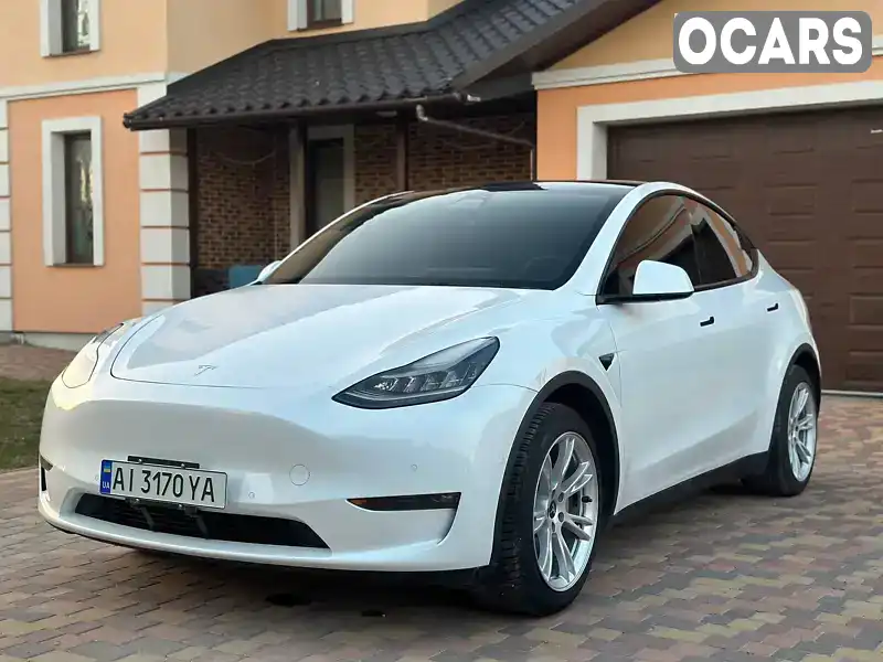 Позашляховик / Кросовер Tesla Model Y 2021 null_content л. Автомат обл. Хмельницька, Хмельницький - Фото 1/21