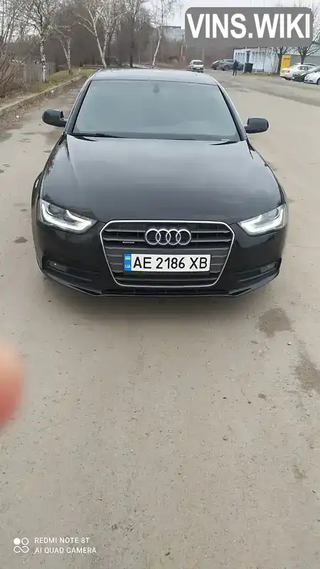 Седан Audi A4 2012 1.98 л. Автомат обл. Дніпропетровська, Дніпро (Дніпропетровськ) - Фото 1/21