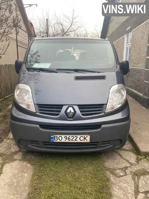 Мінівен Renault Trafic 2008 null_content л. обл. Тернопільська, Заліщики - Фото 1/9