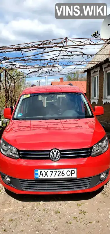 Мінівен Volkswagen Caddy 2014 1.6 л. Ручна / Механіка обл. Харківська, Нова Водолага - Фото 1/21