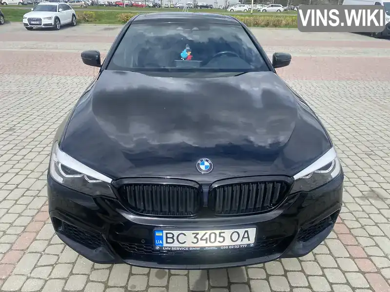 WBAJA5C54KWW10759 BMW 5 Series 2018 Седан 2 л. Фото 2