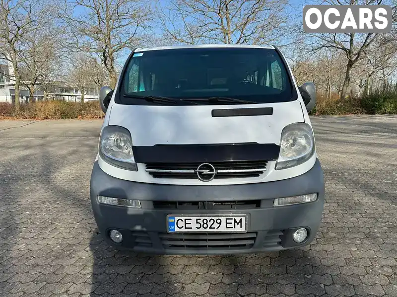 Мінівен Opel Vivaro 2002 1.87 л. Ручна / Механіка обл. Чернівецька, Чернівці - Фото 1/21