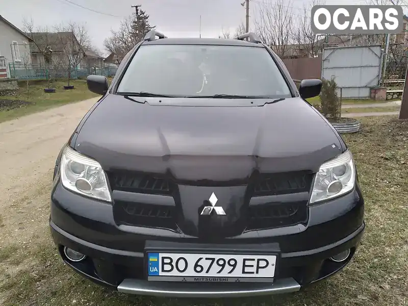 Позашляховик / Кросовер Mitsubishi Outlander 2009 2 л. Ручна / Механіка обл. Хмельницька, Волочиськ - Фото 1/21