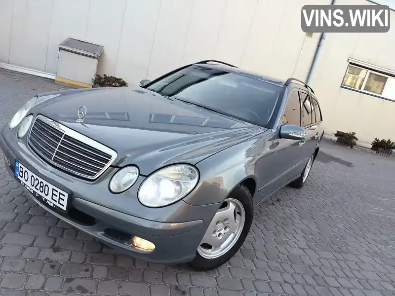 Універсал Mercedes-Benz E-Class 2004 2.1 л. Автомат обл. Тернопільська, Бучач - Фото 1/17