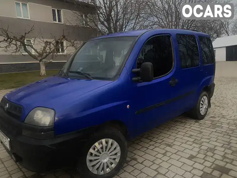 Мінівен Fiat Doblo 2005 1.3 л. Ручна / Механіка обл. Чернівецька, Чернівці - Фото 1/11