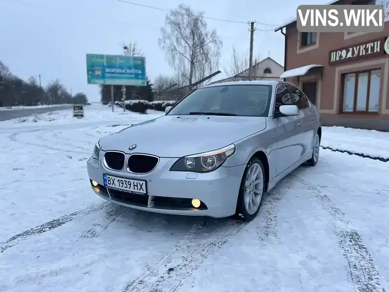 Седан BMW 5 Series 2003 2.2 л. Автомат обл. Хмельницька, Красилів - Фото 1/21