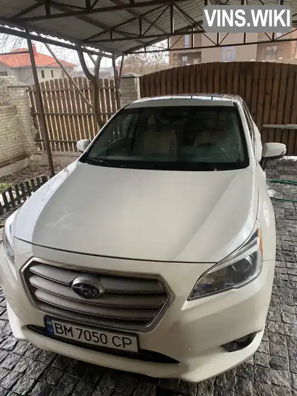 Седан Subaru Legacy 2015 2.5 л. Вариатор обл. Полтавская, Полтава - Фото 1/12