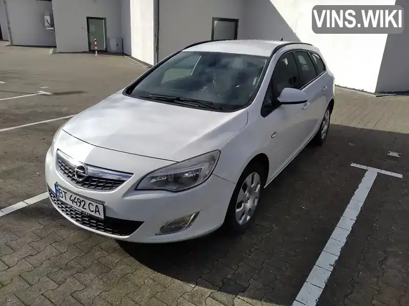 Універсал Opel Astra 2012 1.7 л. Ручна / Механіка обл. Львівська, Яворів - Фото 1/20