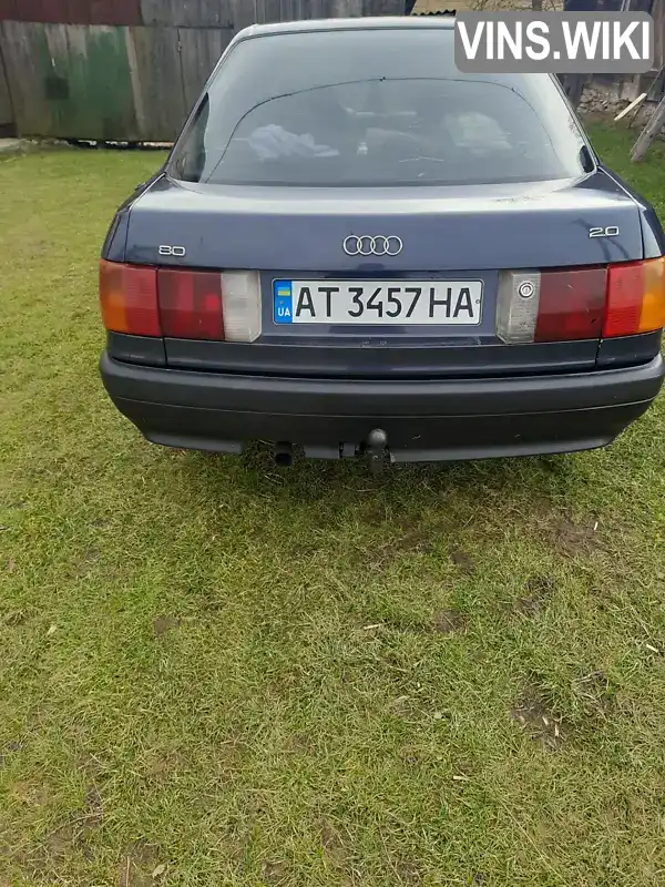 Седан Audi 80 1990 1.98 л. Ручна / Механіка обл. Івано-Франківська, Яремче - Фото 1/10