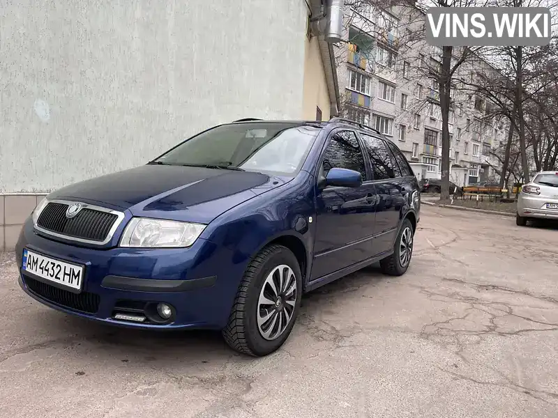 Універсал Skoda Fabia 2007 1.98 л. Ручна / Механіка обл. Запорізька, Запоріжжя - Фото 1/21