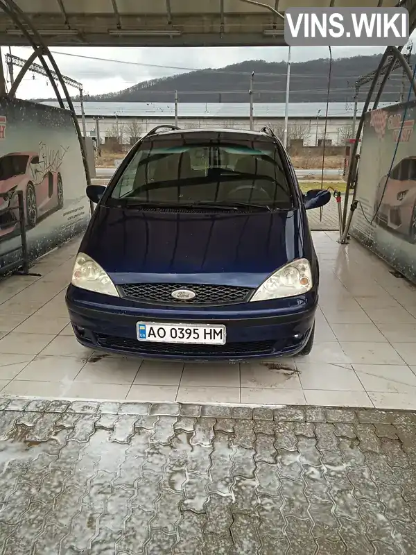 Мінівен Ford Galaxy 2001 1.9 л. Ручна / Механіка обл. Закарпатська, Ужгород - Фото 1/10