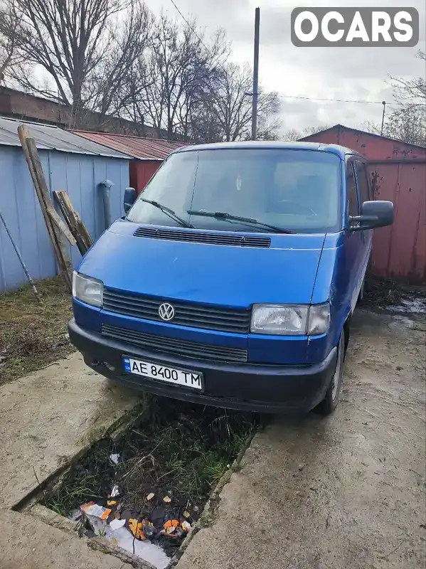 Мінівен Volkswagen Transporter 1993 2.37 л. Ручна / Механіка обл. Дніпропетровська, Дніпро (Дніпропетровськ) - Фото 1/16