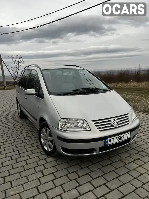 Мінівен Volkswagen Sharan 2001 1.9 л. Ручна / Механіка обл. Івано-Франківська, Богородчани - Фото 1/21