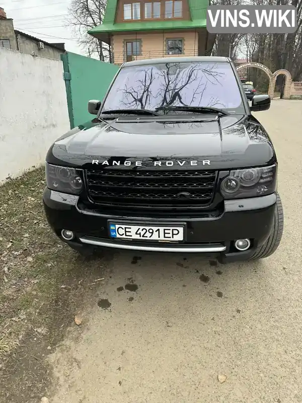 Внедорожник / Кроссовер Land Rover Range Rover 2011 4.37 л. Автомат обл. Черновицкая, Черновцы - Фото 1/21