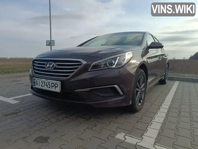 Седан Hyundai Sonata 2017 2.36 л. Автомат обл. Київська, Київ - Фото 1/21