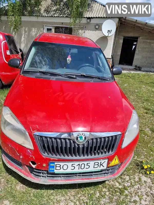 Мікровен Skoda Roomster 2011 1.2 л. Ручна / Механіка обл. Тернопільська, Чортків - Фото 1/7