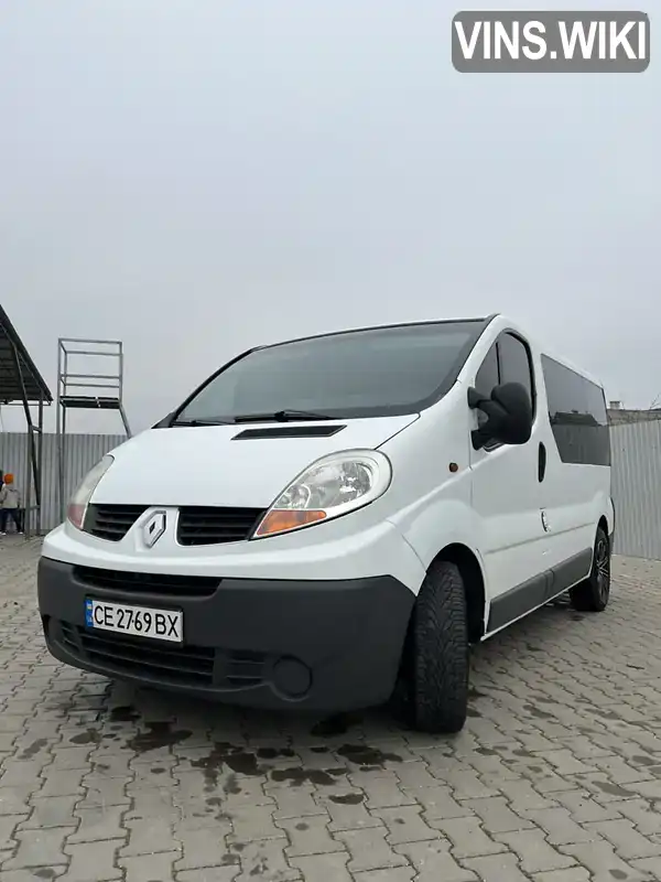 Мінівен Renault Trafic 2006 2 л. Ручна / Механіка обл. Чернівецька, Новоселиця - Фото 1/14