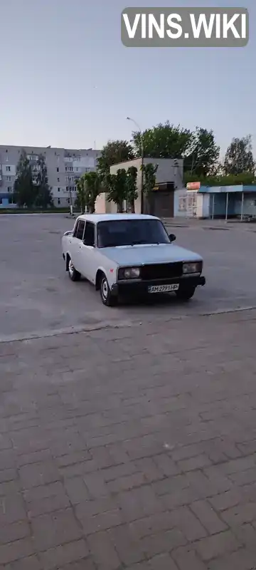 Седан ВАЗ / Lada 2107 1987 1.5 л. Ручна / Механіка обл. Житомирська, Житомир - Фото 1/9